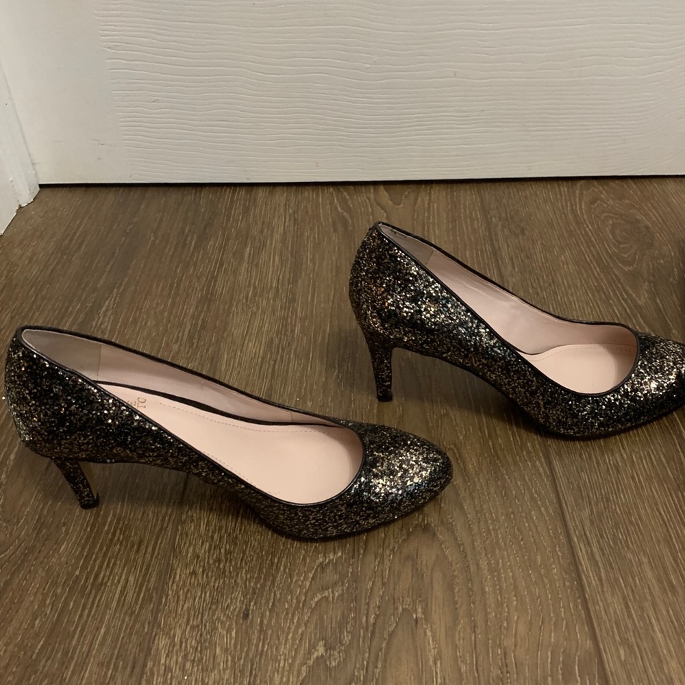 Vince Camuto Black Bronze Glitter Pump
